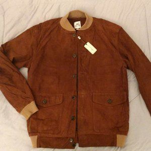 Peter Millar, Suede Jacket, Men's Small, NWT